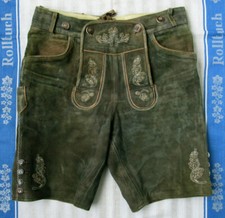 Bestickte braune lederhose gebraucht kaufen  Berlin