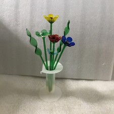 Glass flowers bouquet for sale  North Port