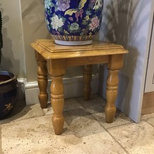 Wooden side table for sale  WARWICK