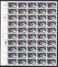 Folha completa de 50 selos Scott #2619 29¢ Jogos Olímpicos de Verão (bebol) - MNH LL, usado comprar usado  Enviando para Brazil