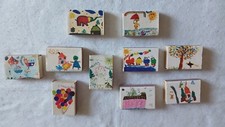 Matchboxes children drawings d'occasion  Expédié en Belgium