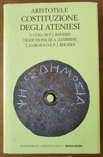 Aristotele costituzione degli usato  Bologna