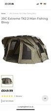 Jrc extreme bivvy for sale  MIDDLESBROUGH