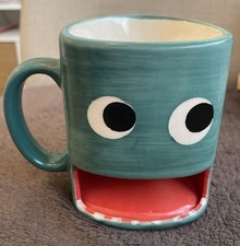 biscuit holder mug for sale  SOUTHAMPTON