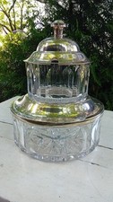 Vintage bowle kristallglas gebraucht kaufen  Steinhagen