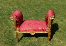 Kleine sitzbank barockart gebraucht kaufen  Sangerhausen