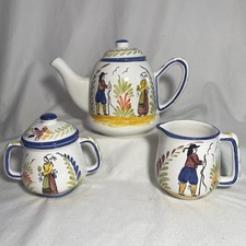 Quimper style tea for sale  Saint Louis
