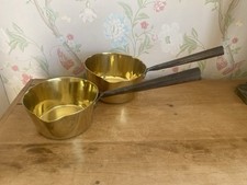 Vintage brass pans for sale  CONGLETON