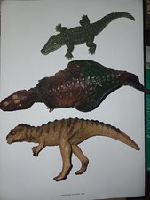Lot figurines dinosaures d'occasion  Ouistreham