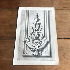 Gravure ancienne ornement d'occasion  Saint-Jean-en-Royans