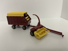 Colheitadeira de forragem Ertl 1/64 New Holland 900 com vagão para trator comprar usado  Enviando para Brazil