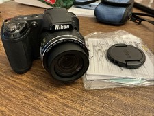 Câmera Digital Nikon Coolpix L810 Preta 26x Zoom 16.1 MP 64GB Memória Testada comprar usado  Enviando para Brazil