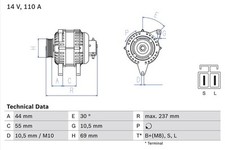 Bosch lichtmaschine generator gebraucht kaufen  Bautzen