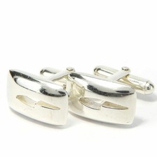 Gucci cufflinks silver for sale  UK