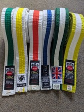 martial arts belts for sale  LOUGHBOROUGH
