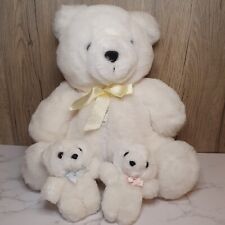 Mothercare white teddy for sale  HORSHAM