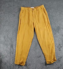 Trousers womens mustard for sale  HUDDERSFIELD