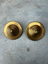 Pair vintage brass for sale  EMSWORTH