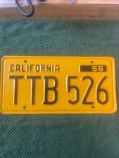 1956 california license for sale  USA