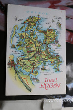 Landkarte insel rügen gebraucht kaufen  Dresden