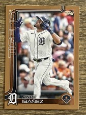 2025 Topps Series 2 Andy Ibanez Detroit Tigers Gold /2025 cartão # 442, usado comprar usado  Enviando para Brazil