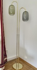 Goldene stehlampe wohnzimmerla gebraucht kaufen  Kronberg im Taunus