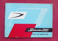 Simca 1000 1000 d'occasion  Caderousse