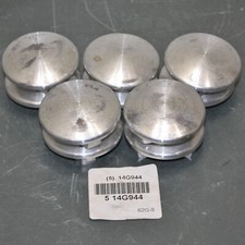 (10) Plugues estruturais de metal para trilhos Hollaender 62-9, alumínio, tampa de extremidade de tubo de 2" comprar usado  Enviando para Brazil