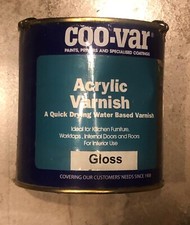 Coovar acrylic varnish for sale  HITCHIN