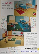 Publicite 1957 lino d'occasion  Cires-lès-Mello
