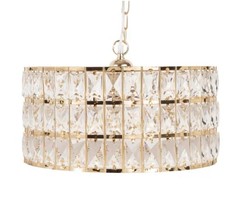 Lampadario sospensione oro usato  Limbiate