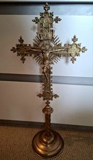 Ancien croix crucifix d'occasion  Genouillac