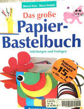 Große papier bastelbuch gebraucht kaufen  Eisleben