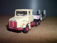 SCANIA 143 TIEFLADER-SATTELZUG  SELTENES EIGENBAU MODELL  1:87 HO comprar usado  Enviando para Brazil