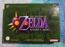 THE LEGEND OF ZELDA: MAJORA'S MAJORAS MASK. PAL-EUR VERSION. N64 NINTENDO 64 comprar usado  Enviando para Brazil