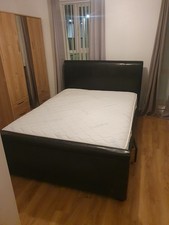 bed leather black king for sale bed leather black king for sale MANCHESTER