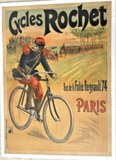 Affiche litho velo d'occasion  Saint-Paul-Cap-de-Joux