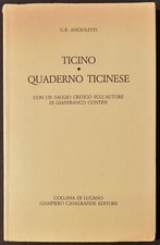 Angioletti ticino quaderno usato  Napoli