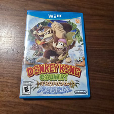 Donkey Kong Country: Tropical Freeze (Wii U, 2014) caixa original na caixa disco limpo comprar usado  Enviando para Brazil
