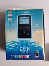 Używany, Creative Zen Micro 6GB cyfrowy odtwarzacz muzyczny MP3 - stan roboczy na sprzedaż  Wysyłka do Poland