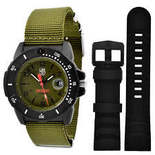 Conjunto de relógio masculino Luminox Navy Seal 3600 Series pulseira de mostrador verde quartzo 3617.SET comprar usado  Enviando para Brazil
