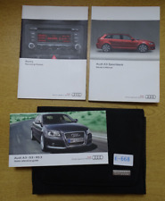 PACOTE CARTEIRA MANUAL DO PROPRIETÁRIO GENUÍNO AUDI A3 SPORTBACK 2010-2012 E-668 comprar usado  Enviando para Brazil