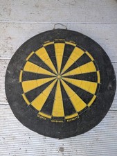 Vintage dartboard black for sale  HEREFORD