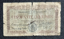 Banconota centesimi francesi usato Banconota centesimi francesi usato  Morbegno