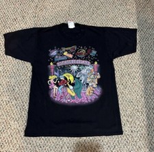 RARO Disney PLEASURE ISLAND Camisa Logotipo Vintage Adulto Tamanho Grande Ponto Único Anos 90’s comprar usado  Enviando para Brazil