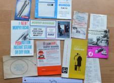 Vintage catalogues leaflets for sale  UK