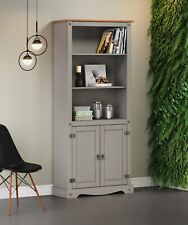 Corona bookcase grey for sale  ROTHERHAM