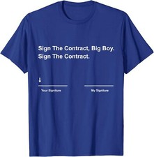 Sign contract big for sale  Amityville