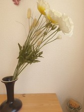 Seidenblumen mohnblumen blüte gebraucht kaufen  Hille