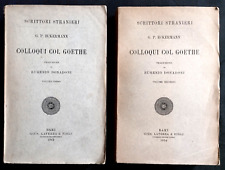 Colloqui col goethe usato  Torino